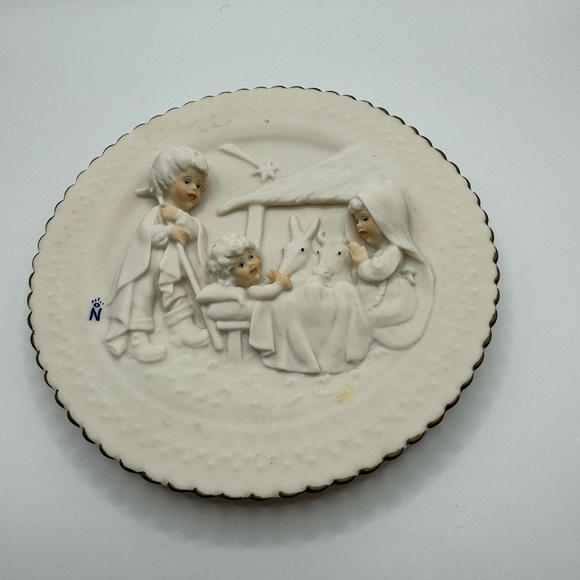 Vintage Florentine 3D Wall Hanging Religious Plaque  Made In Italy - Picture 1 of 3
